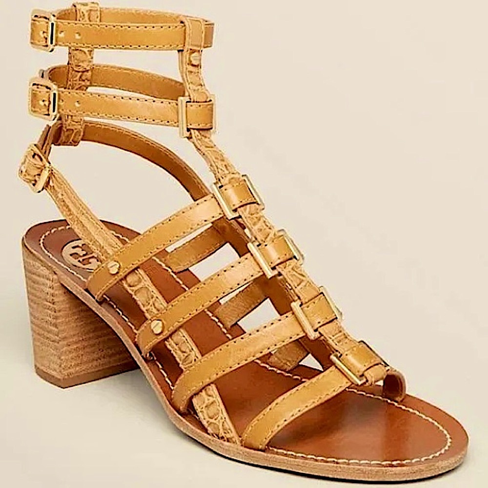 Tory Burch Reggie Leather Gladiator Sandal